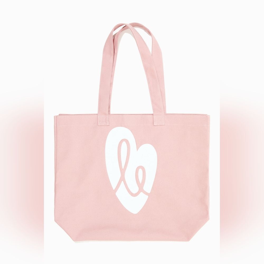 Ellie Activewear Limited Edition Blush Canvas Tote Bag - Picture 1 of 3